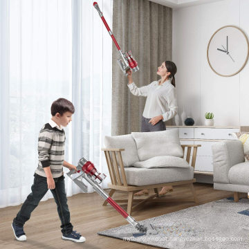 Lightweight telescopic tube handheld wireless hoover vacuum cleaners with 180 degree swivel brush